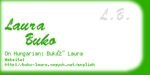 laura buko business card